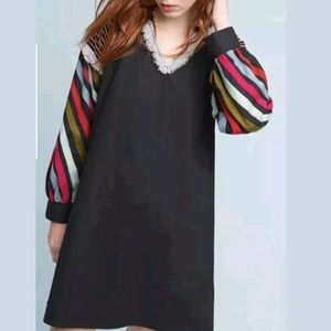 NEW Anthropologie Chantik Beaded Tunic Dre…